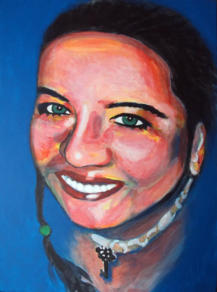 BrieannaPortrait, Brieanna Painting