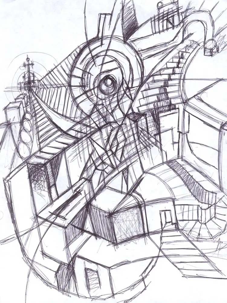 Shapes01, angry traveling